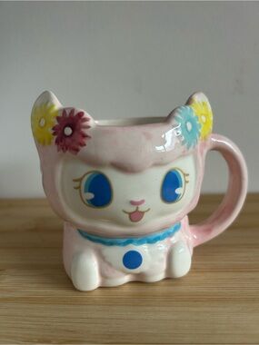 Vintage Sanrio Jewelpet Angela Alpaca Ceramic Mug